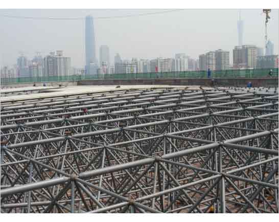 焦作新建铁路干线广州调度网架工程
